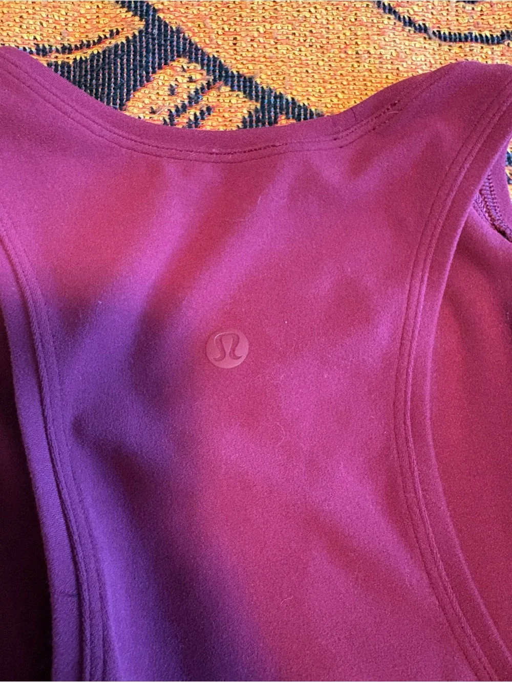 lululemon athletica Sleeveless Wine Maxi Dress